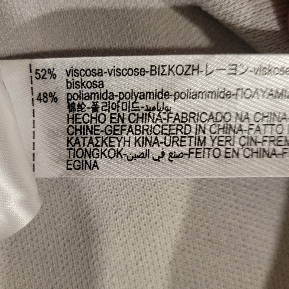 Zara Silver Metallic Top Size Medium - Picture 5 of 7